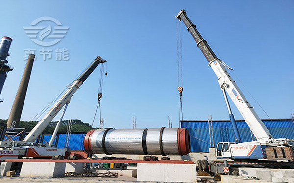 滾筒污泥干燥機吊裝 滾筒污泥干燥機吊裝
